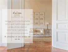 Tablet Screenshot of lalisea.com